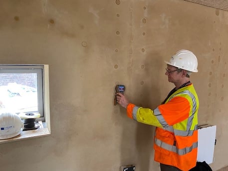 Moisture Meter Reading