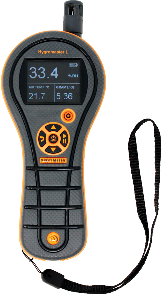 New Product Announcement | PROTIMETER Hygromaster L - Affordable high performance Thermo-Hygrometer with psychrometric calculations
