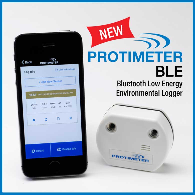 Pro Meter New Product Announcement | PROTIMETER BLE - Bluetooth Moisture Meter ...